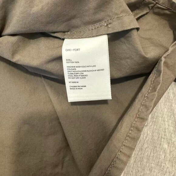 OAK+ FORT Cotton  Shirt - Picture 4 of 5